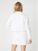 Remi Crop Shirt in Stillwater - Image 2