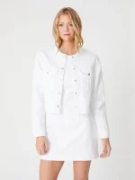 Remi Crop Shirt in Stillwater