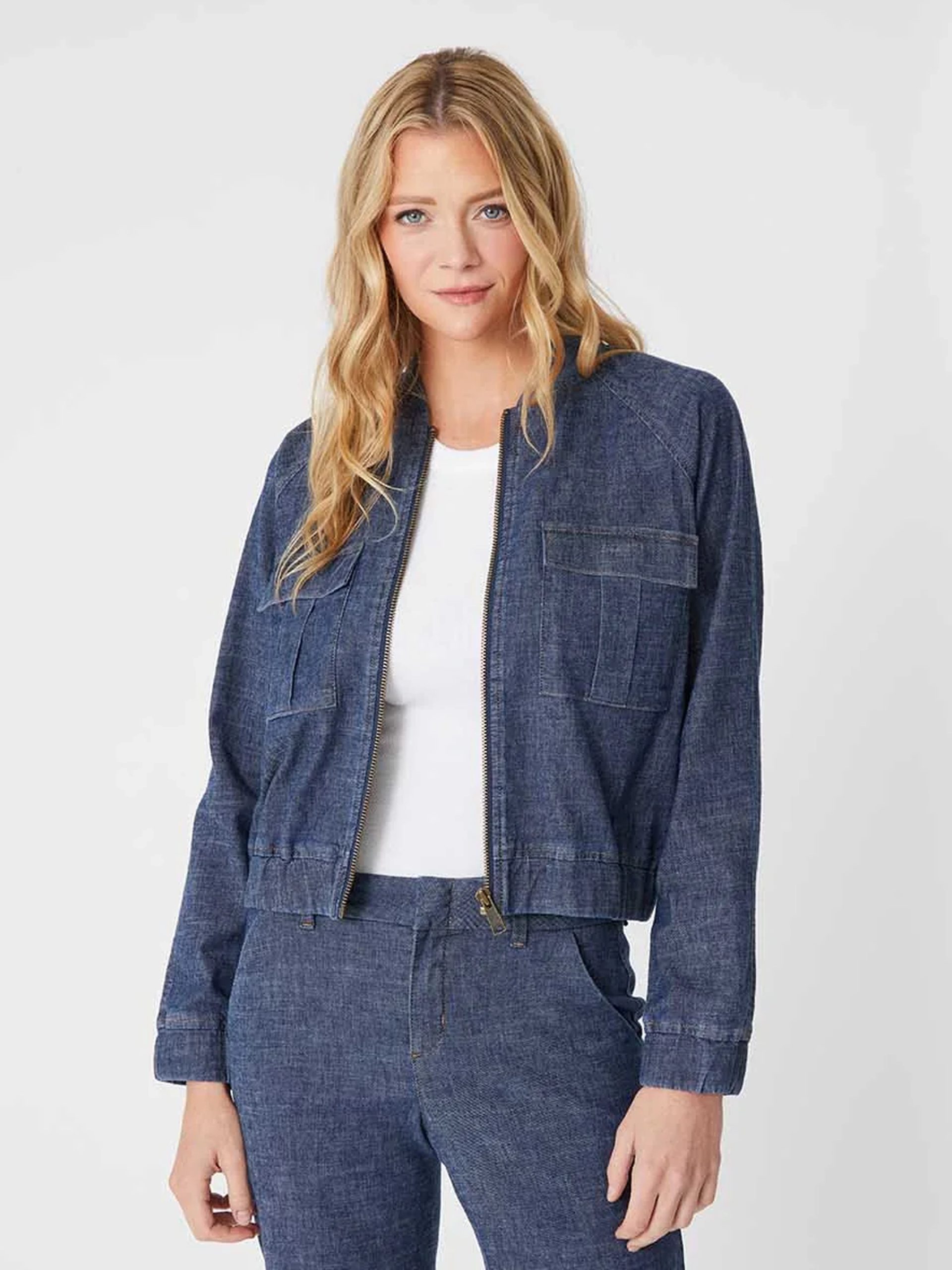 03 Alex Bomber Jacket in Stargazer - Image 1
