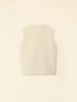 Thea Vest in Cream - Image 3