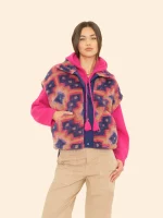 Ravena Vest in Mosaic Tile